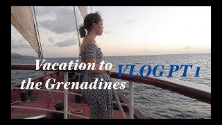 Summer Trip to the Grenadines | VLOG PT 1 | Jackie Adelle