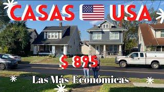 LAS CASAS MÁS ECONÓMICAS EN OHIO USA  $895 POR MES | 2 cuartos, Garaje, Buena cocina ‍