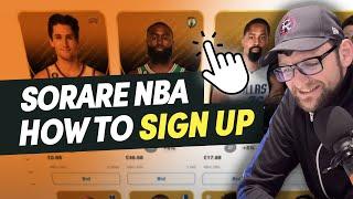 How to sign up on Sorare NBA | Quick start guide