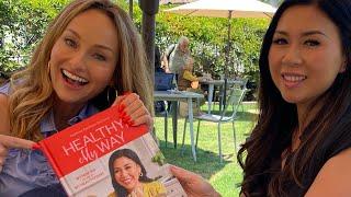 Giada De Laurentiis reviewing my New Cookbook