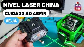 nível a laser china cuidado ao abrir veja.