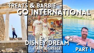 Disney Dream Travel Vlog | Mediterranean Cruise to Italy & Greece | Part 1