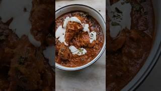 Chicken Tikka Butter Masala ASMR #shorts #food #asmr #asmrvideo #cooking #indianasmrworld #chicken