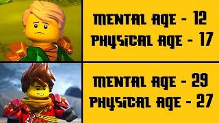 Ninjago Characters With Weird Ages...