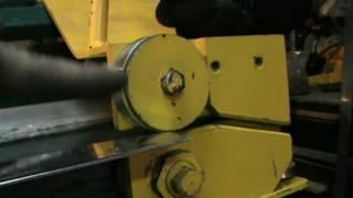 Роликовый нож для листогибочного станка ЛГС 26 Обзор Roller cutter Bending machine LGS 26