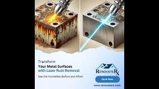 Revolutionary Laser Rust Removal | See Rust Disappear in Seconds!