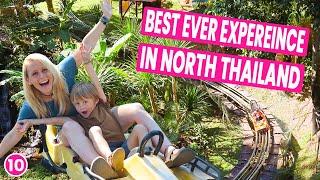 JUNGLE ROLLER COASTER CAFE IN THAILAND CHIANG MAI !? (Episode 14)