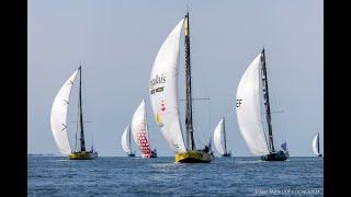 Départ de la CIC Normandy Channel Race 2024 x Legallais Team Voile