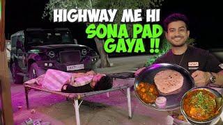 RAJASTHAN KE LOG  AUR ISS DHABE KA KHANA  PEHLI BAAR HIGHWAY ME KHAT ME SOYA !!