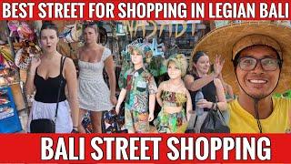 Bali street shopping, Where to shops in Legian Bali, Bali holiday Indonesia 