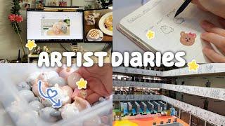 Artist Diaries (week before my shop opens) 