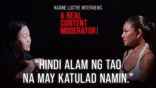 Nadine Lustre Interviews A Real Content Moderator