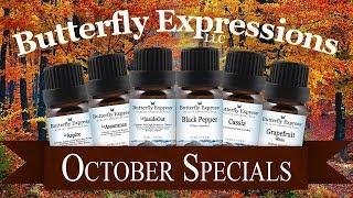 Butterfly Expressions October Specials 2018