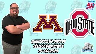 Minnesota vs Ohio State 1/6/25 Free College Basketball Picks and Predictions | NCAAB