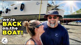 We left our boat in the TROPICS! ️ Here's what happened to it... (Ep 298)