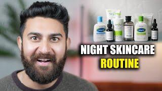 night Skincare Routine for men