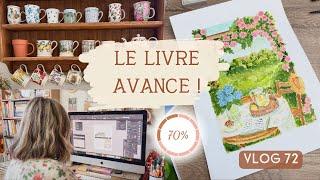 VLOG 72  Paint with me, déco de printemps et coulisses Eté Cosy !