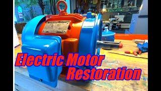 Jointer Motor restoration (full motor rebuild)