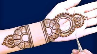 front hand mehndi design new | bridal wedding mehndi design | simple easy Arabic Henna mehndi design