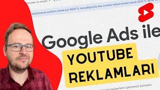 Hiç bilmeyenler için Youtube'da Reklam vermek- Ücretsiz Eğitim- Youtube reklamı nasıl verilir?