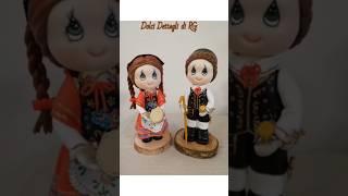 Clayart collection: traditional Apulian clothes (Gargano)