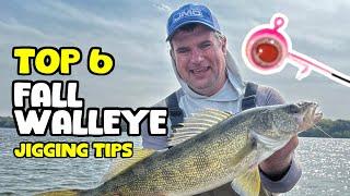 Jigging Fall Walleye Tips