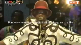 Papa Wemba's last Concert complets his life in  Abidjan