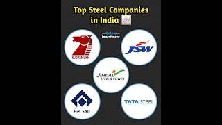 top steel companies in india  | Top 5 Steel Stocks #stockmarket #onlineinvestment