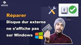 Réparer le disque dur externe qui ne s'affiche pas sur Windows 11/10 ?