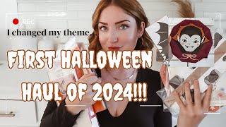 HALLOWEEN HAUL 2024- PLUS, MY NEW THEME FOR HALLOWEEN #halloweendecor #codeorange #spookyseason