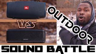 Outdoor Test. XB41 VS XTREME 2, Who is loudest and sounds better 