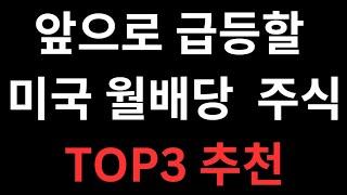 미국 최고의 월배당 TOP 3 추천