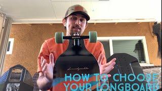 How to choose a Downhill Longboard Deck