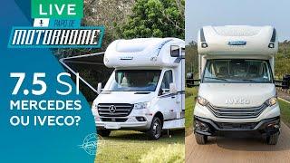 MOTORHOME SANTO INÁCIO 7.5 MERCEDES SPRINTER ou IVECO AUTOMÁTICO? Saiba mais sobre os modelo