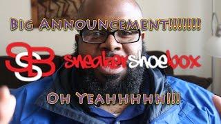 Big Sneaker Announcement: Sneakershoebox.com!