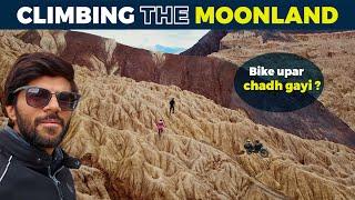 We climbed the Moonland in Ladakh | Leh to Dras #moonland #travel