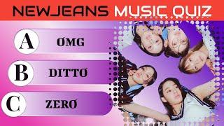 NewJeans 뉴진스 MUSIC QUIZ | GUESS THE SONG NEW JEANS