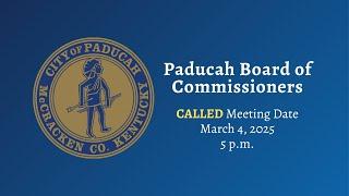 Paducah City Commission Meeting - March 4, 2025