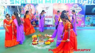 BATHUKAMMA SAMBARALU 2024 VIGNAN EM SCHOOL