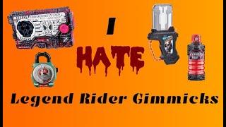 I hate Legend Rider Gimmicks (a Kamen Rider rant)