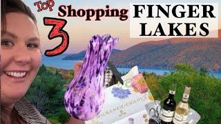 Best SHOPPING in the FINGER LAKES -  3 Must See Unique Shops!