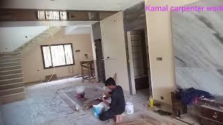 2bhk flat interior design carpenter work@Kamalcarpenterwork #2bhk #hometour#carpenter #livingroom