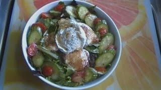 What's for Lunch?  Warm Goat Cheese Salad!  Noreen's Kitchen