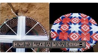 How to make a Mora Design-5.#bamboo stool#crafting