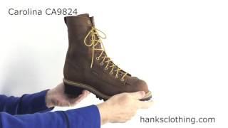 Carolina Steel Toe Waterproof Lace To Logger Boot Style CA9824