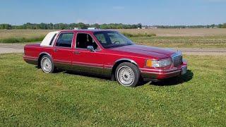 1994 Lincoln Town Car Executive Series Walk Around & Drive Plus Keyless Entry Remote Programming 93