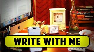 A Man Tries To Write A Story For The First Time In 15 Years (Writing Session | Write With Me)