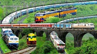 Mumbai Pune Bhor Ghats Train videos