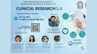 Free Webinar- Clinical Research 2.0 – Innovation Meets Integrity