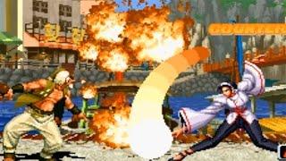 KOF-98: Kagura Chizuru bounces props, but not just bounces